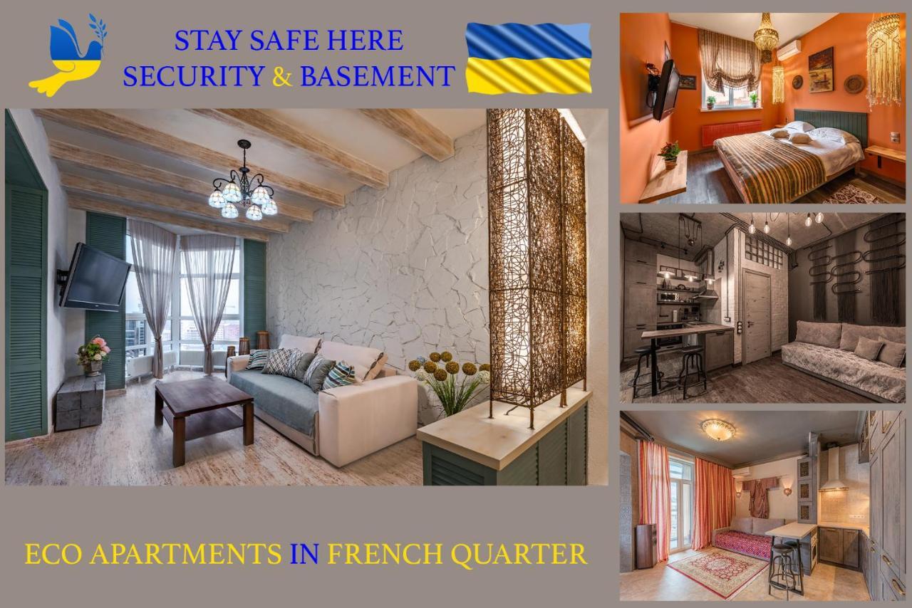 Eco Apartments In French Quarter Kiev Bagian luar foto